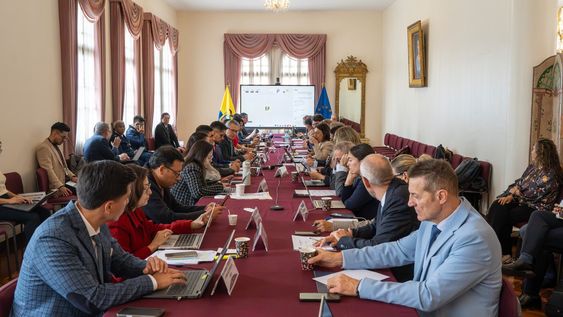 Representantes de Ecuador y la Unión Europea participaron en la VI Mesa Técnica de Seguridad, realizada en Quito Representantes de Ecuador y la Unión Europea participaron en la VI Mesa Técnica de Seguridad, realizada en Quito