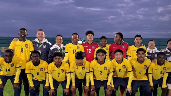 La Tricolor en su último partido de la fase de grupos ante Guinea Ecuatorial en la Copa Mundial y Festival sub-15 de la FIFA. La Tricolor en su último partido de la fase de grupos ante Guinea Ecuatorial en la Copa Mundial y Festival sub-15 de la FIFA.