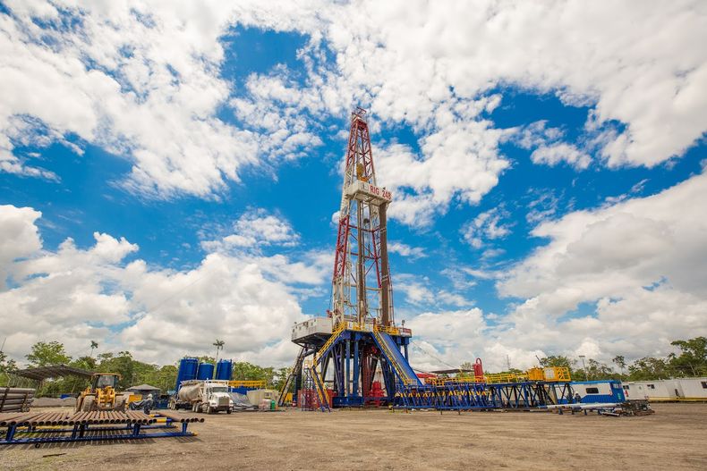 Imagen del Bloque 60 -Campo Sacha- localizado en Orellana, operado por Petroecuador.