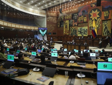 Votación en el Pleno de la Asamblea Nacional el martes 20 de octubre de 2026.