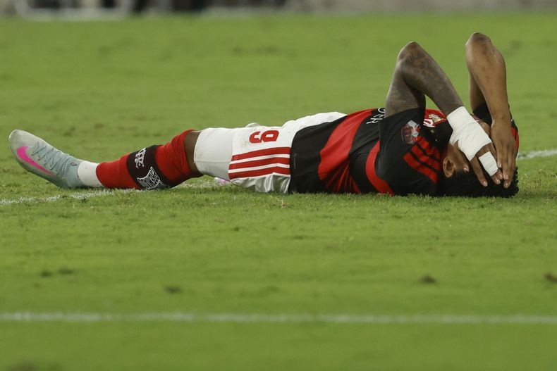 Gonzalo Plata y Flamengo quedaron eliminados de la Copa Libertadores.