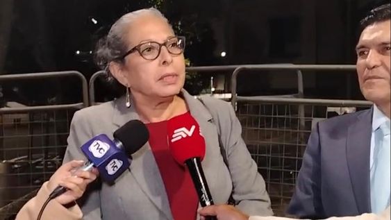 Diligencia. Patricia Ochoa, viuda de Gabela, rindió una versión en la Fiscalía el 19 de octubre de 2026.&nbsp;