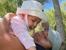 Glenda Morejón junto a su hija, Victoria.&nbsp;