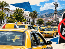 Conductores de taxi en Quito rechazan el convenio con la plataforma digital Uber este 16 de octubre de 2026.