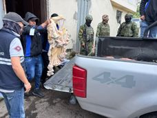 La Secretaría General de Seguridad Ciudadana y Gestión de Riesgos, junto con las Fuerzas Armadas, y La Agencia Metropolitana de Control (AMC) clausuran camal clandestino en Nono.&nbsp;