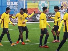 La Tricolor en un partido de la Copa Mundial y Festival sub-15 de la FIFA.&nbsp;