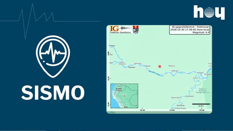 Sismo de magnitud 4,4 se registra en la zona fronteriza entre Ecuador y Perú.
