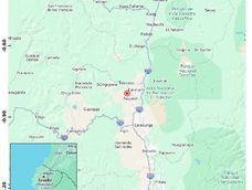 El mapa del Instituto Geofísico muestra el epicentro del sismo de magnitud 3,7 registrado cerca de Saquisilí, en Cotopaxi, el 29 de octubre de 2026.