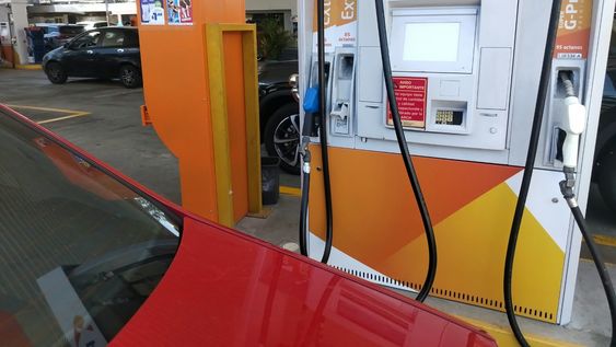 Gasolinera ubicada en el valle de Los Chillo, Quito.&nbsp;