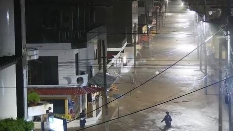 Lluvia intensa en Galápagos deja un fallecido y dos desaparecidos, 30 de octubre de 2026.