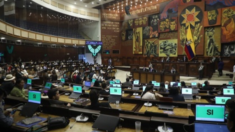 Votación en el Pleno de la Asamblea Nacional el martes 20 de octubre de 2026.