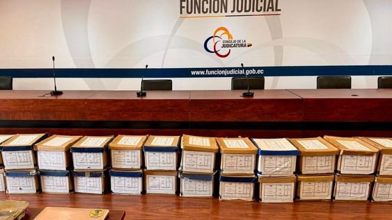 Diligencia. En abril de 2026 la Fiscalía inició la presentación del dictamen acusatorio para 16 procesados en el Caso Alianza. (Foto: Fiscalía)