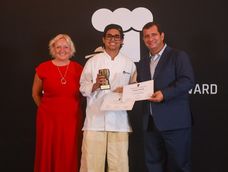 El concursante peruano, Giacomo Centurión Mego, recibió su premio en el certamen de gastronomía Joven Chef de las Américas 2026, este 20 de octubre de 2026.&nbsp;