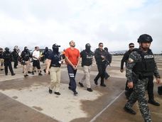 Proceso. Este jueves 29 de octubre de 2026 se concretó la extradición a Estados Unidos de Daniel Salcedo, Ronald Herrera y Francisco Bermúdez. (Fotos: Ministerio del Interior)
