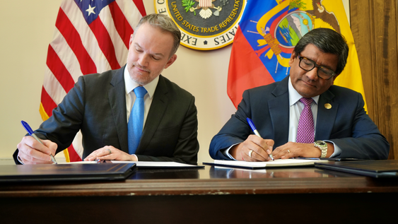 La Corte Constitucional del Ecuador pidió a la Asamblea Nacional aprobar el Acuerdo de Comercio Recíproco entre Estados Unidos y Ecuador este 16 de octubre de 2026.&nbsp;