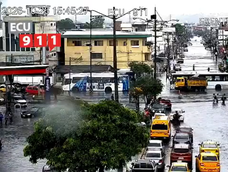 El río Balao y otros 11 más en la Costa se mantienen desbordados a causa de las fuertes lluvias, este 28 de octubre de 2026.&nbsp;