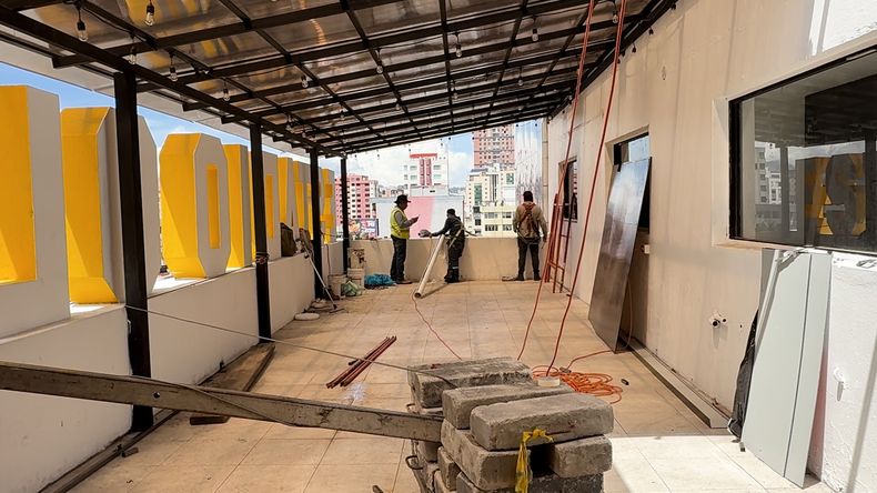 Terraza actualmente del Estadio Olímpico Atahualpa.