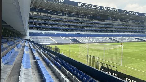 Palcos del estadio Capwell, del club de fútbol Emelec, en Guayaquil.&nbsp;
