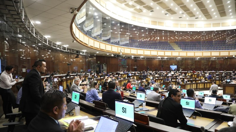 Votación en la Asamblea Nacional el martes 27 de octubre de 2026.