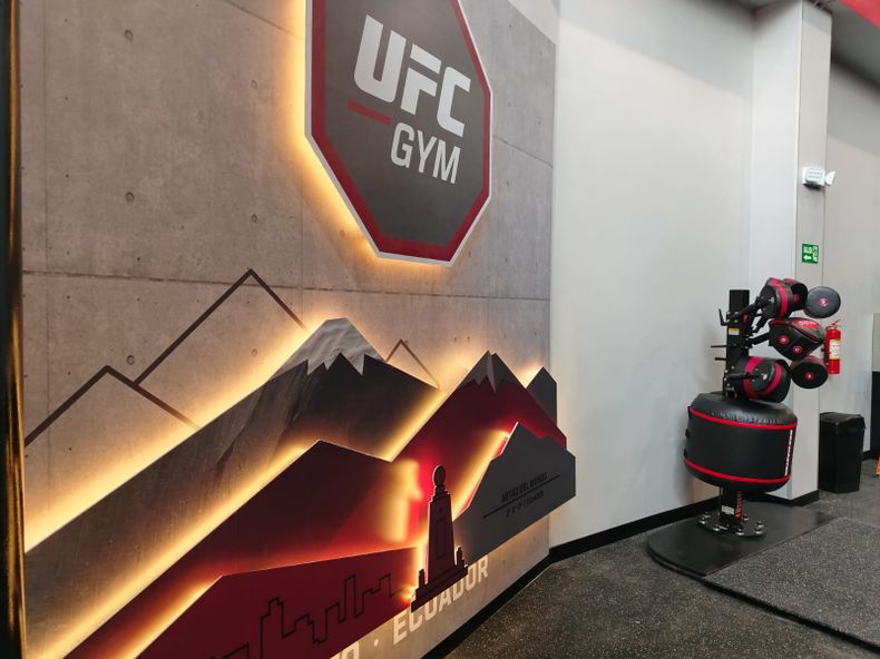 Local de la franquicia UFC GYM, ubicado en El Potrero, de Cumbayá.&nbsp;