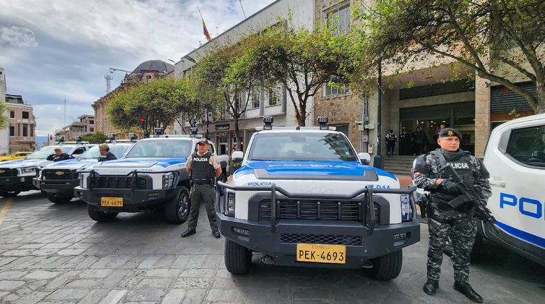 Imagen referencial de miembros de la Policía Nacional del Ecuador.
