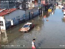 Las fuertes lluvias en Guayaquil motivaron a la Embajada de Estados Unidos en Ecuador a alertar a sus ciudadanos y recomendar medidas de precaución, el 27 d eoctubre de 2026.