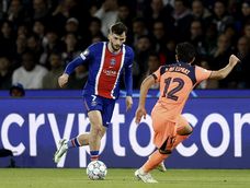 Khvicha Kvaratskhelia, volante del PSG, se perderá el resto de la temporada.&nbsp;