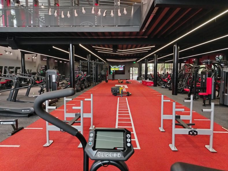 Local de la franquicia UFC GYM, ubicado en El Potrero, de Cumbayá. 