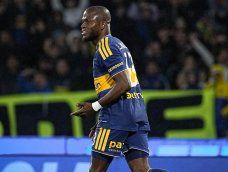 Enner Valencia fue titular en el partido de ida de la semifinal de la Copa Sudamericana ante Vasco Da Gama.