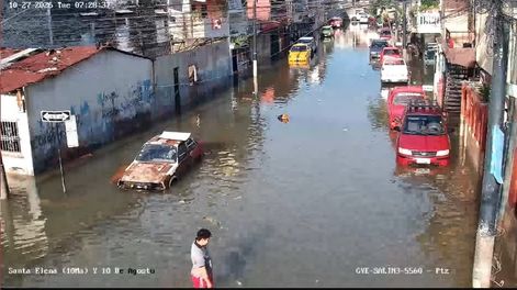Las fuertes lluvias en Guayaquil motivaron a la Embajada de Estados Unidos en Ecuador a alertar a sus ciudadanos y recomendar medidas de precaución, el 27 d eoctubre de 2026.