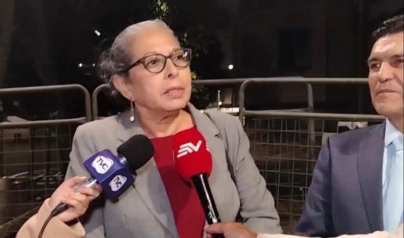 Diligencia. Patricia Ochoa, viuda de Gabela, rindió una versión en la Fiscalía el 19 de octubre de 2026.&nbsp;