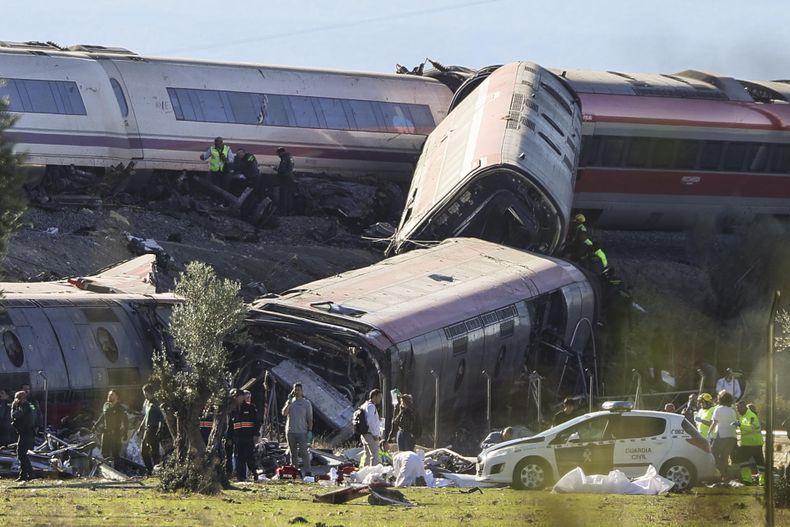 Dos trenes de alta velocidad, uno de Renfe y otro de Iryo, colisionaron la mañana del 28 de octubre en España.