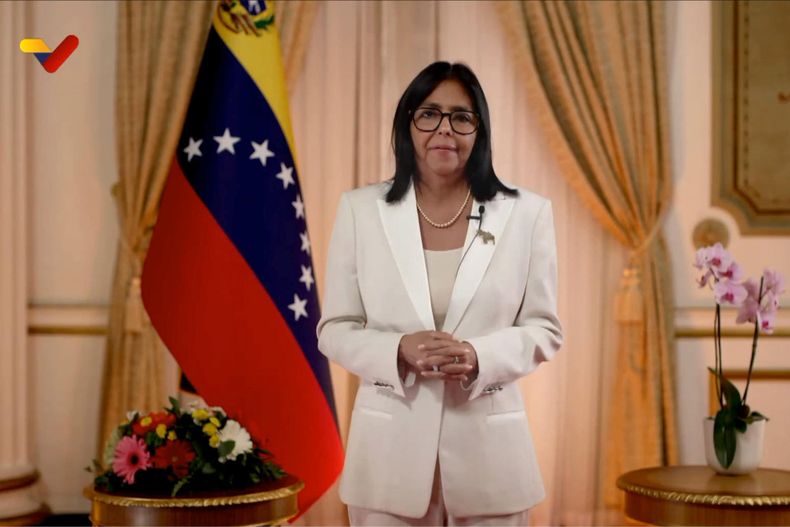 Delcy Rodríguez, presidenta encargada de Venezuela, anuncia que habrán elecciones presdinciales en Venueza