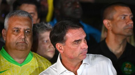 El ex candidato por la presidencia de Brasil, Flávio Bolsonaro, llegó a Estados Unidos este 28 de octubre de 2026.