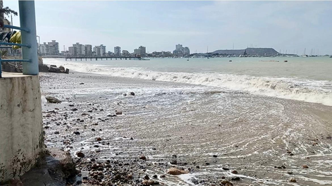 La Secretaría Nacional de Gestión de Riesgos anuncia las playas con riesgo de oleaje en Ecuador este 21 de octubre de 2026.&nbsp;
