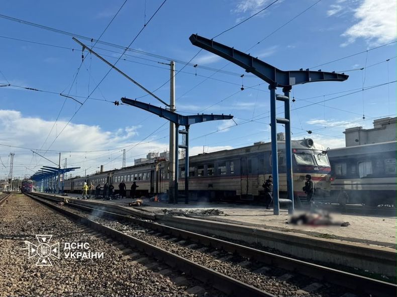 El 29 de octubre se registró un ataque con drones contra uno de los andenes de la estación ferroviaria de Dnipró, una ciudad ubicada en el centro-este de Ucrania.