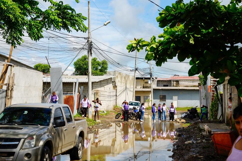 Recorridos técnicos realizados por la SNGR tras afectaciones por las lluvias.&nbsp;