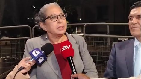 Diligencia. Patricia Ochoa, viuda de Gabela, rindió una versión en la Fiscalía el 19 de octubre de 2026.&nbsp;