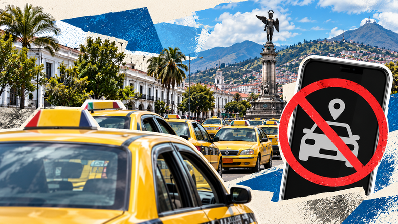 Conductores de taxi en Quito rechazan el convenio con la plataforma digital Uber este 16 de octubre de 2026.