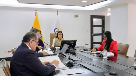 Miembros del Consejo de la Judicatura que aprobaron la destitución de los jueces del Caso Goleada, en sesión del pleno el 27 de octubre de 2026.&nbsp;