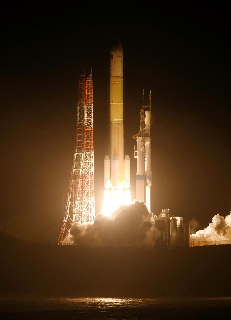 Japón lanzó este 20 de octubre de 2026 una sonda espacial desde el Centro Espacial de Tanegashima para investigar la luna de Marte.