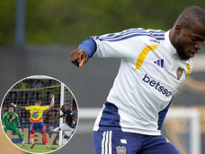 Enner Valencia jugará con Boca Juniors la final de la Copa Sudamericana en el estadio Metropolitano de Barranquilla.