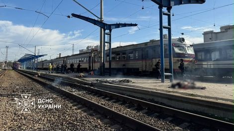 El 29 de octubre se registró un ataque con drones contra uno de los andenes de la estación ferroviaria de Dnipró, una ciudad ubicada en el centro-este de Ucrania.