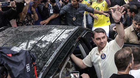 El ex candidato presidencial, Flávio Bolsonaro, se fugó de Brasil hacia Estados Unidos este 27 de octubre de 2026.