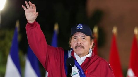 Foto archivo: Diego Ortega presidente de Nicaragua.