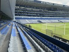 Palcos del estadio Capwell, del club de fútbol Emelec, en Guayaquil.&nbsp;