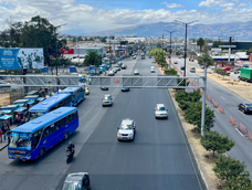 Cierres viales en la Panamericana Norte, Quito.