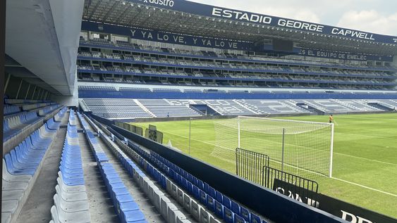Palcos del estadio Capwell, del club de fútbol Emelec, en Guayaquil.&nbsp;