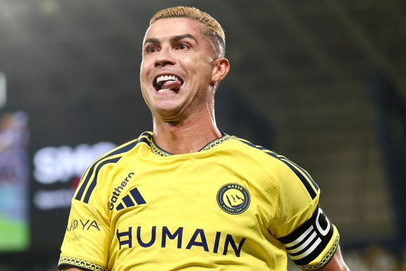 Cristiano Ronaldo en un partido con el Al Nassr en la temproada 26/27.&nbsp;