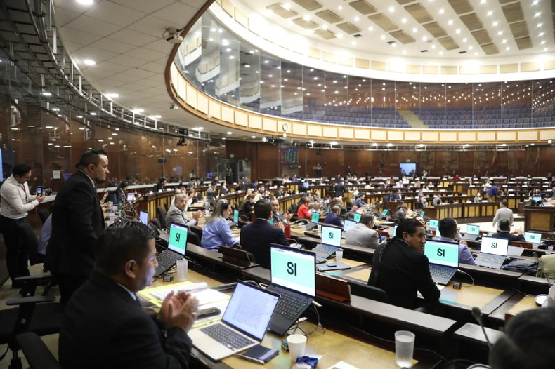 Votación en la Asamblea Nacional el martes 27 de octubre de 2026.